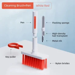 (🔥Hot Sale NOW- SAVE 47% OFF)5 in 1 Keyboard Cleaning Brush Kit(BUY 2 GET 2 FREE NOW)